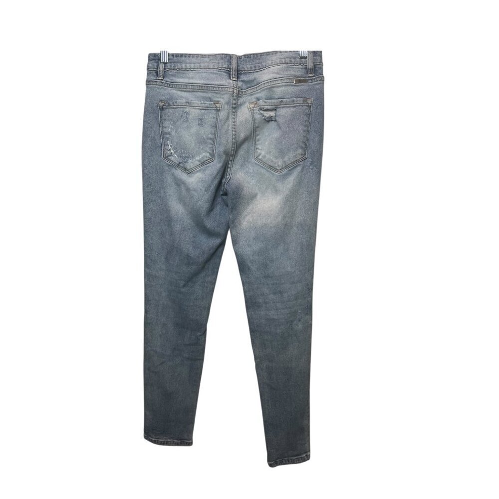 KanCan High-Rise Distressed Skinny Jeans - Size 7/27 - Picture 2 of 2